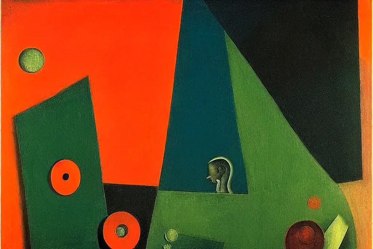 Prompt: inflation!!! money!!!!! and supply chain hurting global population, colors orange, white!!, dark green, dark blue, abstract oil painting by leonora carrington, by max ernst