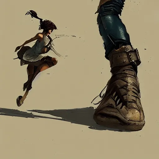 Image similar to sneaker, steampunk, sculpture, concept art, smooth, sharp focus, illustration, greg rutkowski
