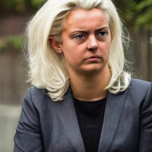 Prompt: female geert wilders