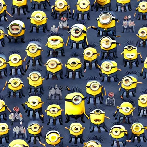 Image similar to despicable me minions in CSGO