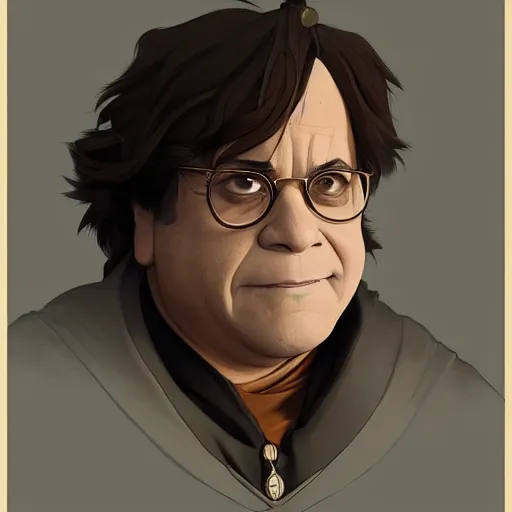 Prompt: Portrait of Danny Devito, Legend of Korra, Avatar the Last Airbender, intricate, elegant, highly detailed, digital painting, artstation, concept art, smooth, sharp focus, illustration, art by artgerm and greg rutkowski and alphonse mucha and andrei riabovitchev