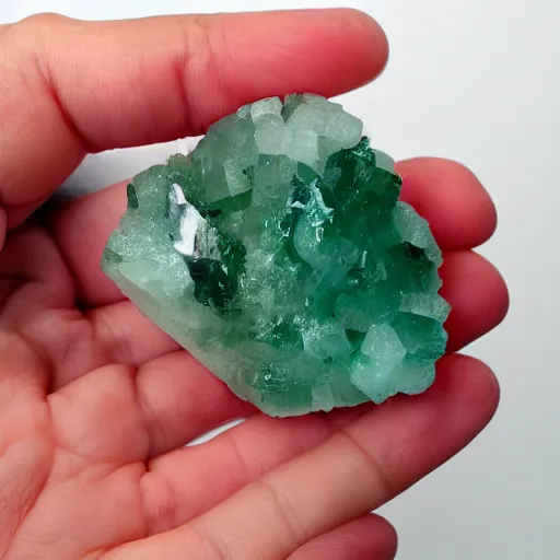 Image similar to green fluorite geode