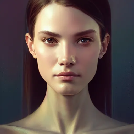 Prompt: perfectly - centered - portrait - photograph of an artificial intelligence, super highly detailed, professional digital painting, artstation, concept art, smooth, sharp focus, no blur, no dof, extreme illustration, unreal engine 5, 8 k, art by artgerm and greg rutkowski and alphonse mucha loish and wlop