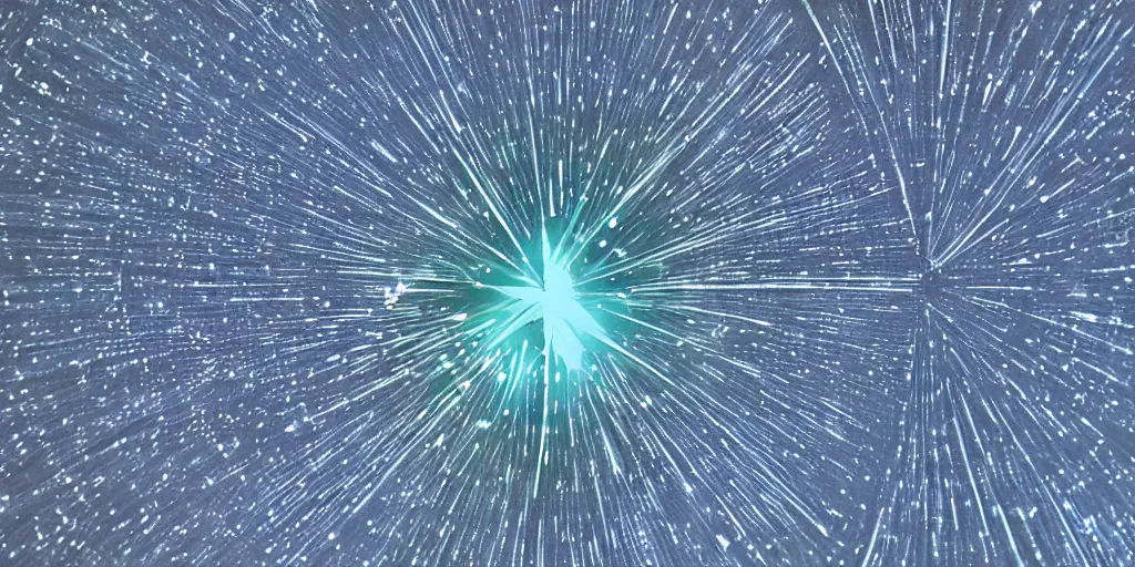 Prompt: magnified star