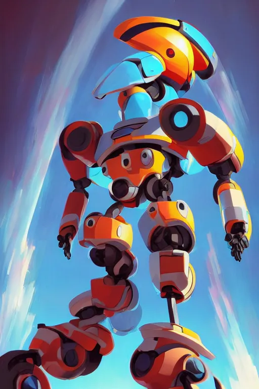 Image similar to metabots medabots medarotto medarot robot minimalist comics, behance hd by jesper ejsing, by rhads, makoto shinkai and lois van baarle, ilya kuvshinov, rossdraws global illumination ray tracing hdr radiating a glowing aura