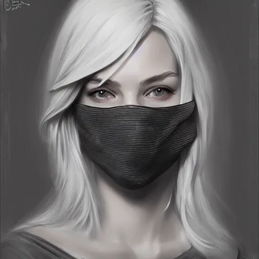 Prompt: blonde girl in anonymous mask, digital art, photorealistoc, art by greg rutkowski, hyperdetailed, western comic style, comic, comic style, sharp lineart, professional lighting, deviantart, artstation, trevor henderson, rossdtaws, cinematic, dramatic