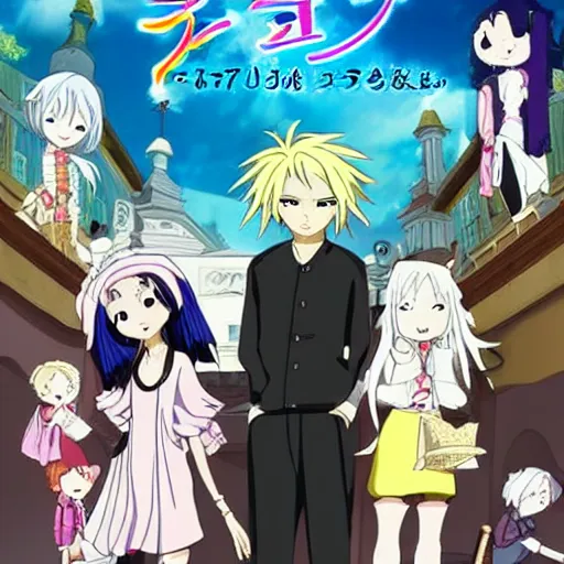 Image similar to marmalade saga, anime,