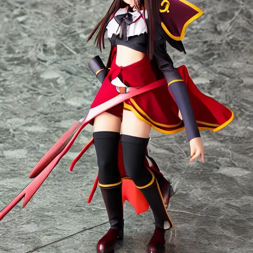 Image similar to Megumin character from Konosuba by Natsume Akatsuki