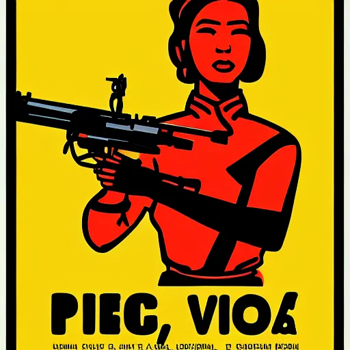 Prompt: Vietnam. Icon! Propaganda. pop art. poster. Trending on ArtStation.