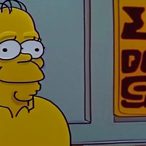 Image similar to Homer Simpson in better call saul