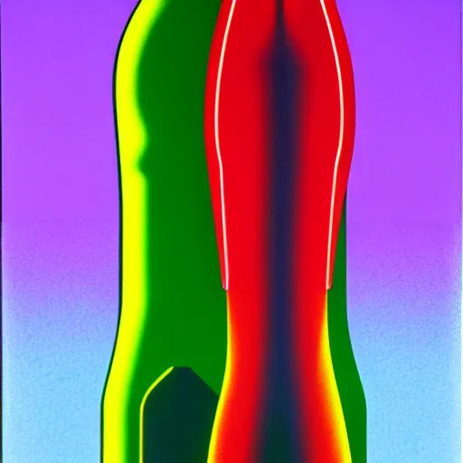 Image similar to coke bottle by shusei nagaoka, kaws, david rudnick, airbrush on canvas, pastell colours, cell shaded, 8 k