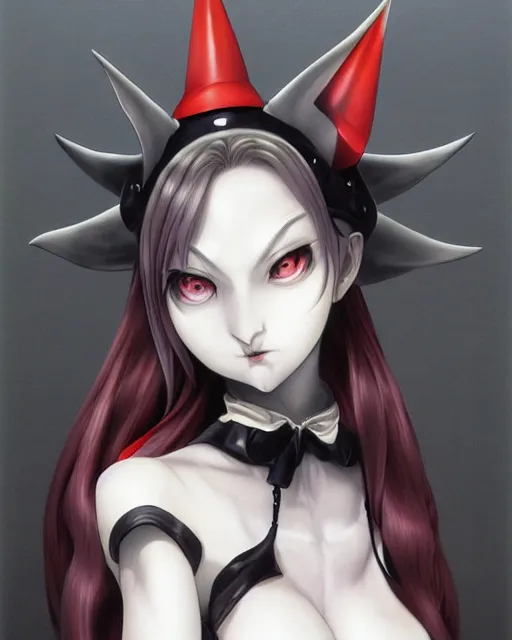 Prompt: dark jester by range murata, highly detailed, sharpness