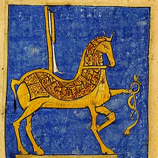 Prompt: A knight from the book of kells manuscript