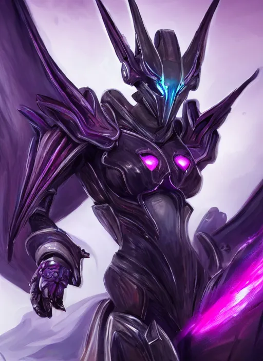 Image similar to cinematic goddess closeshot, cosmic size beautiful stunning hot giant robot mecha female dragon, sharp cyborg dragon head, metal ears, led purple eyes, smooth fuschia skin, smooth silver armor, in space, epic proportions, macro, epic size, epic scale, furry art, dragon art, giantess art, warframe fanart, furaffinity, octane