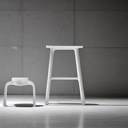 Image similar to the elation stool by tadao ando