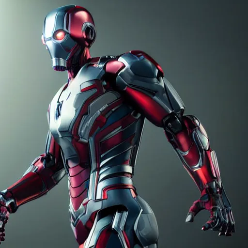 Prompt: still photo of marvel ultron, highly detailed, photorealistic portrait, bright studio setting, studio lighting, crisp quality and light reflections, unreal engine 5 quality render