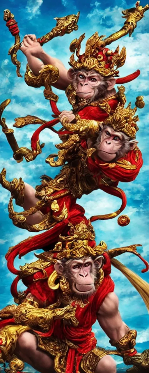 Image similar to monkey king