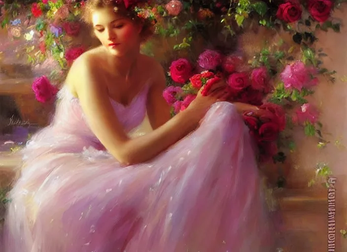 Image similar to rose petal bloom by vladimir volegov and alexander averin and delphin enjolras