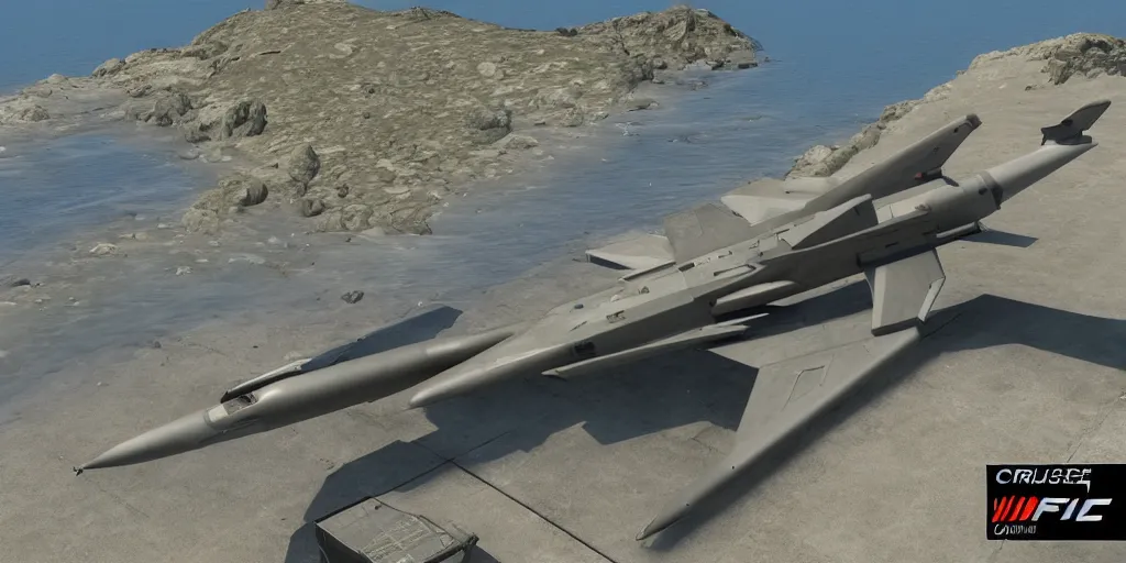 Prompt: cruise missile, highly detailed, intricate, Unreal engine, realistic