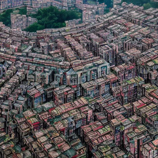 Image similar to kowloon walled city, china