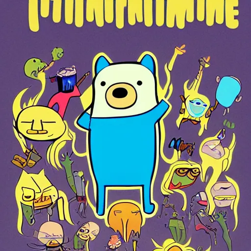Image similar to adventure time by pendleton ward, adventure time cartoon, adventure time style, adventure time by adam muto