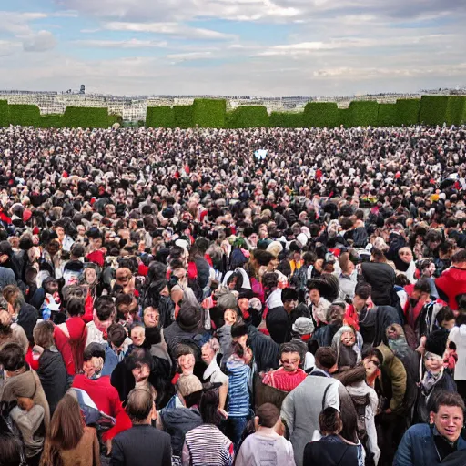 Image similar to where's waldo in paris