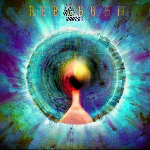 Image similar to cover art for the song which is named Rebirth