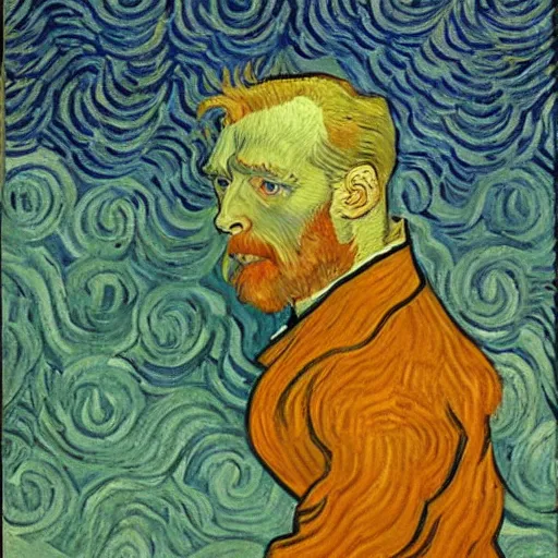 Image similar to beijin by van gogh