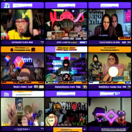 Image similar to people streaming on twitch