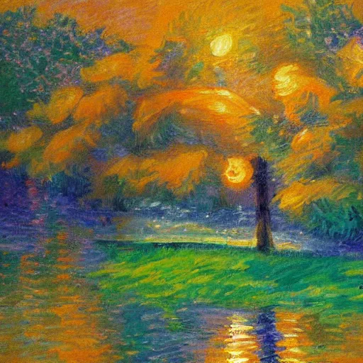 Prompt: impressionism painting