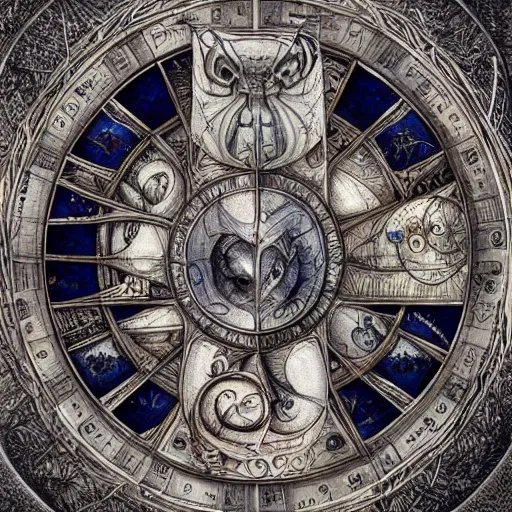 Image similar to detailed and sharp cancer zodiac artwork, mystic style, detailed, 8 k, detailed, symmetrical, by brian froud