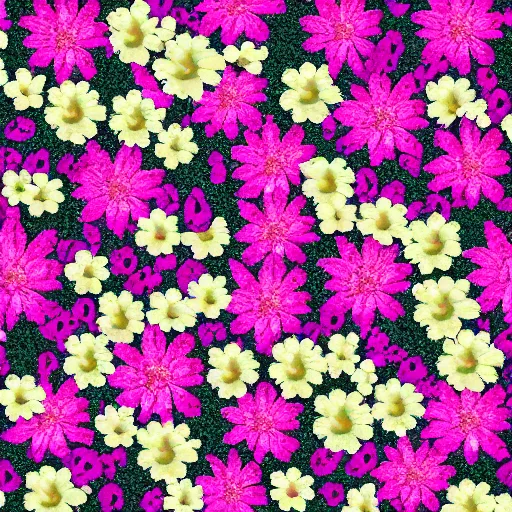 Image similar to carpet made of flowers simple design