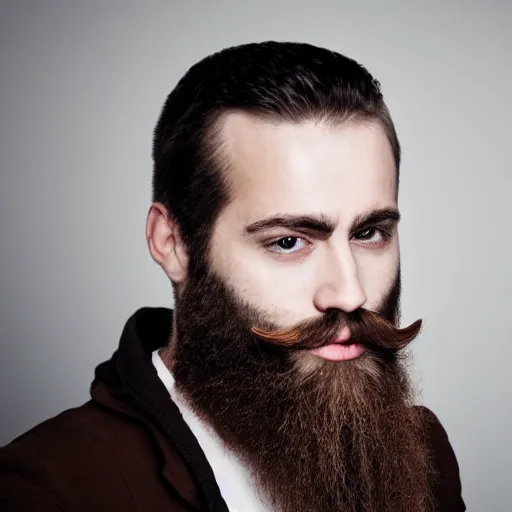 Image similar to beautiful portrait of a man ( beard )