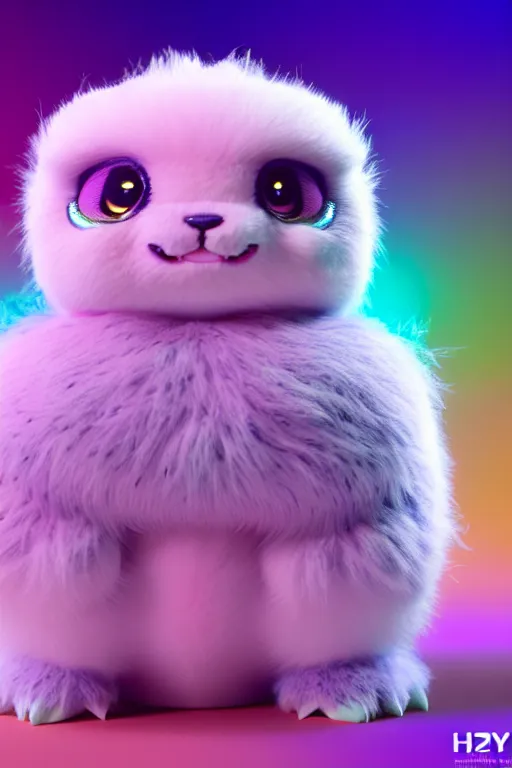 Image similar to high quality 3 d render hyperrealist very cute multipastel dotted fluffy! tarantula cat hybrid with detailed fluffy wings!!, vray smooth, in the style of detective pikachu, hannah yata charlie immer, dramatic blue light, low angle, uhd 8 k, sharp focus