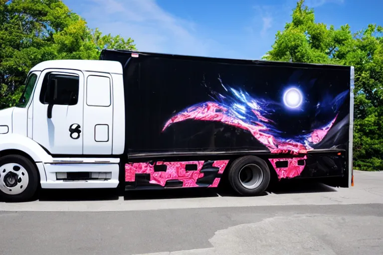 Image similar to anime-truck-wrap-side-shot