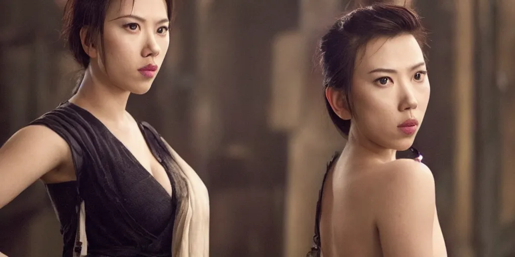 Image similar to asian scarlett johansson