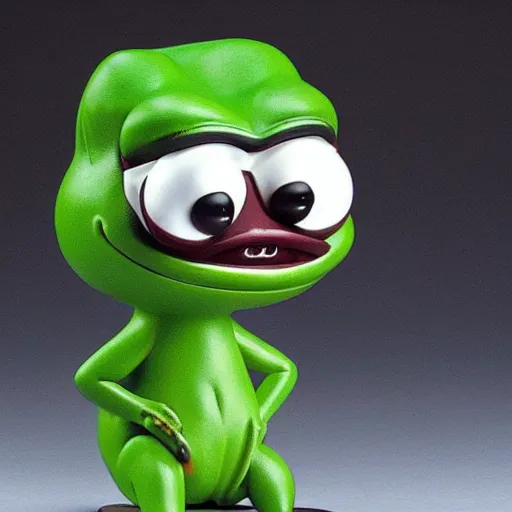 Image similar to very very cute Pepe the Frog as a Funko Pop by Matt Furie, Feels Good Man