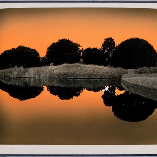 Prompt: night sky reflected in the water, landscape photo by horst - p - horst