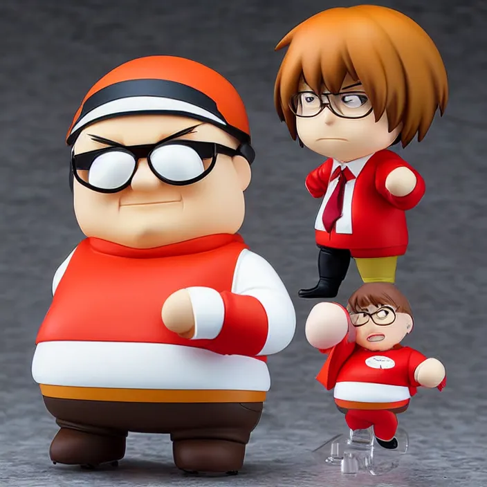 Image similar to peter griffin, an anime nendoroid of peter griffin, figurine, detailed product photo