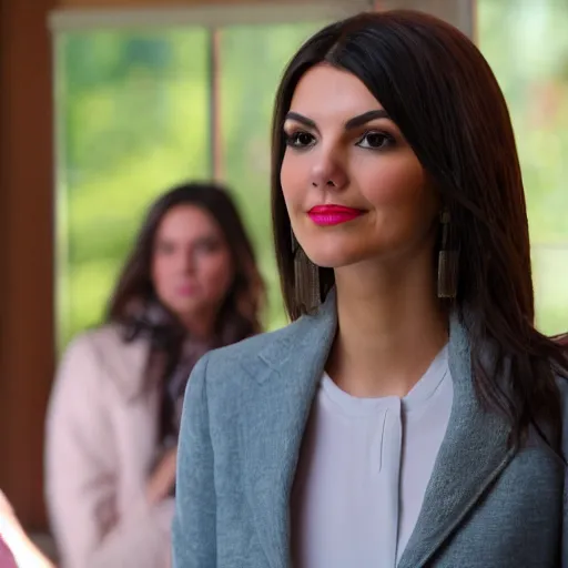 Prompt: victoria justice as joe biden, 8 k resolution, cinematic lighting, anatomically correct