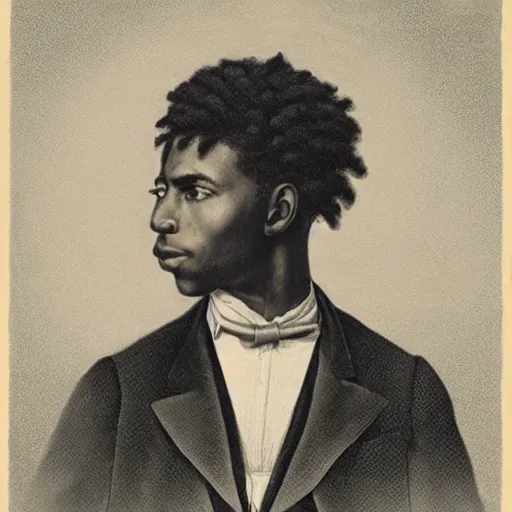 Image similar to a detailed portrait of a rapper in the 1 8 0 0