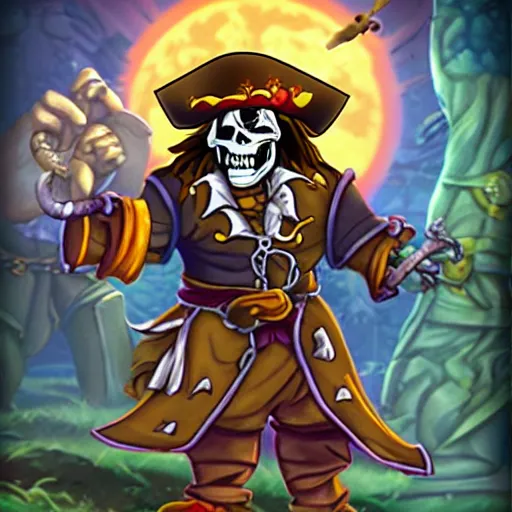 Image similar to ghost pirate lechuck