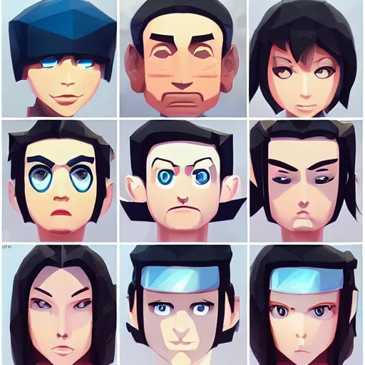 Image similar to face icon stylized minimalist nintendo 3 ds, loftis, cory behance hd by jesper ejsing, by rhads, makoto shinkai and lois van baarle, ilya kuvshinov, rossdraws global illumination