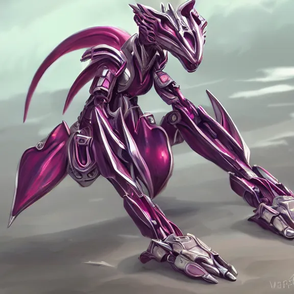 Prompt: very close foot pov shot, hyperdetailed elegant beautiful stunning sexy hot anthropomorphic robot mecha female dragon, laying elegantly on a beach, showing mecha dragon feet to camera, first dragon with sharp silver armor, fuchsia skin, anthro art, warframe destiny fanart, furry paw art, dragon paw art, furaffinity, deviantart, octane, sofurry