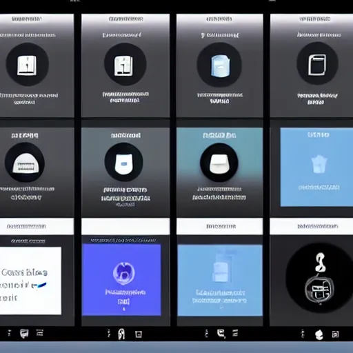 Image similar to interface of a cybersecurity mobile app, presentation by apple
