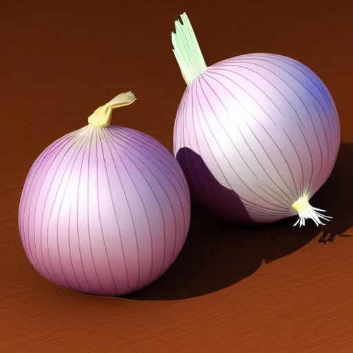 Image similar to onion. very sad face. big eyes. crying. big tears. cartoon, 3 d render