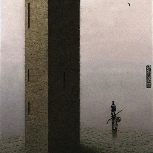 Prompt: kazuo shinohara architecture, by beksinski, realistic, high quality