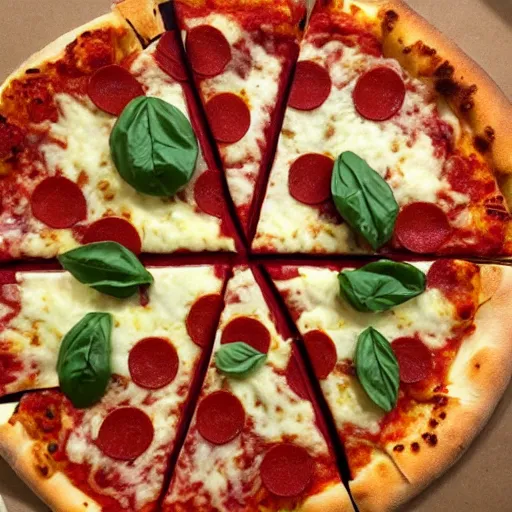 Image similar to pizza in the shape of indiana