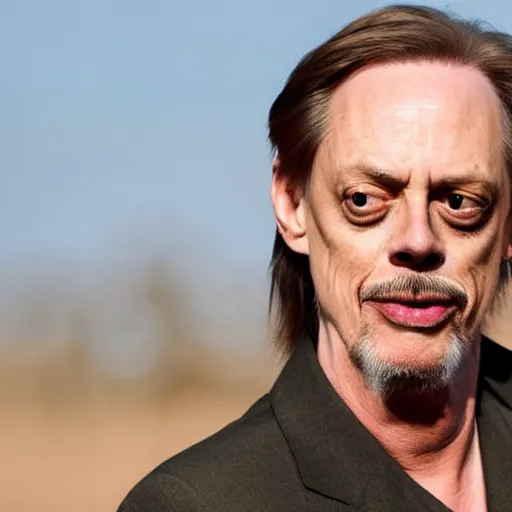 Image similar to lion steve buscemi,