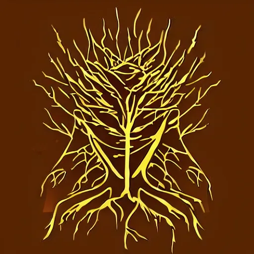 Image similar to dark death metal themed vector illustration for a record label, trees. forest, spikes, skull, microphone, skull, award winning, grunge, iconic, golden ratio